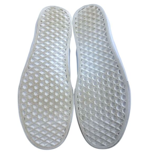 VANS Tattoo White Canvas Slip-on Sneakers 11.5(W) 9(M) - Picture 6 of 9